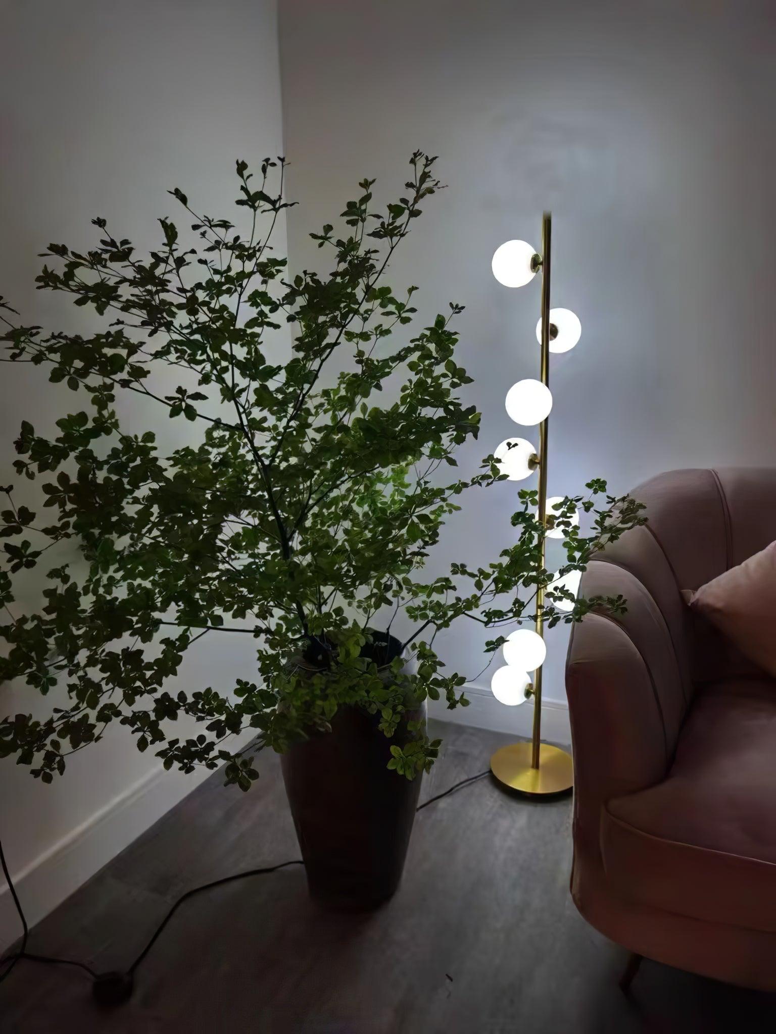LunaraGlow LED Boomlamp - Středověká skleněná koule | Lersk