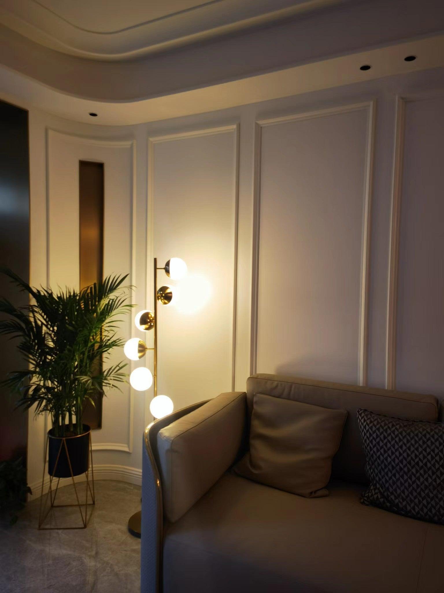 LunaraGlow LED Boomlamp - Středověká skleněná koule | Lersk