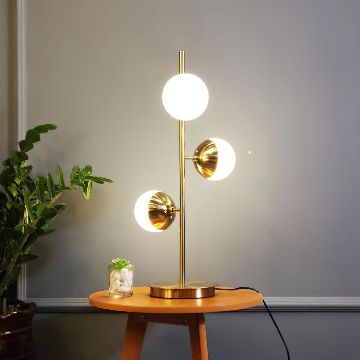 LunaraGlow LED Boomlamp - Středověká skleněná koule | Lersk