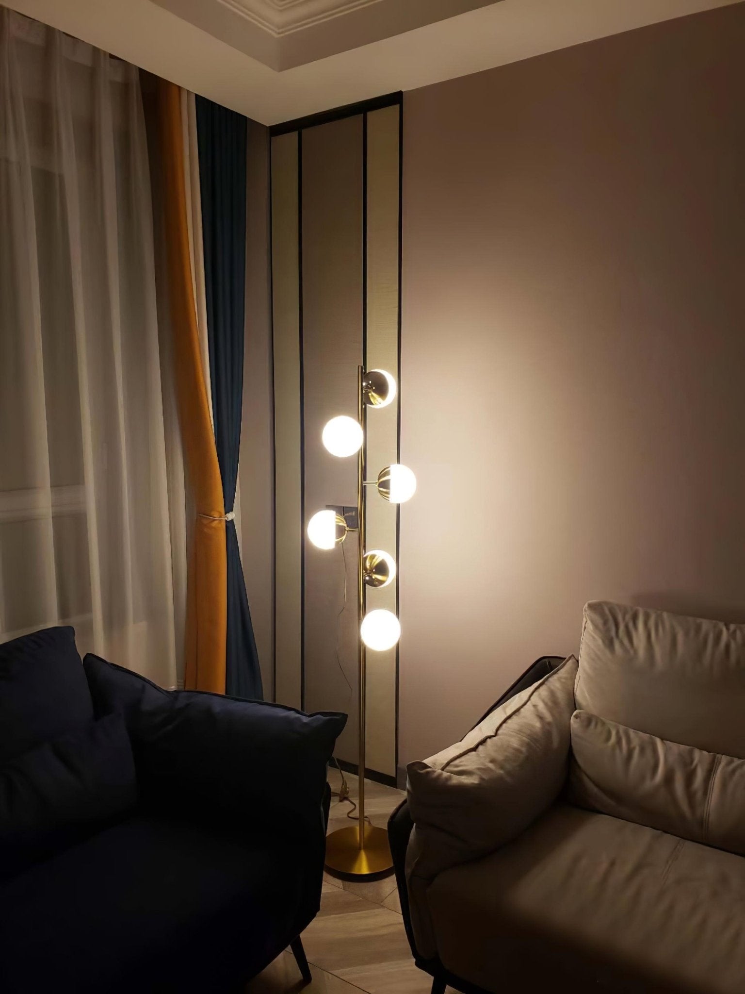 LunaraGlow LED Boomlamp - Středověká skleněná koule | Lersk