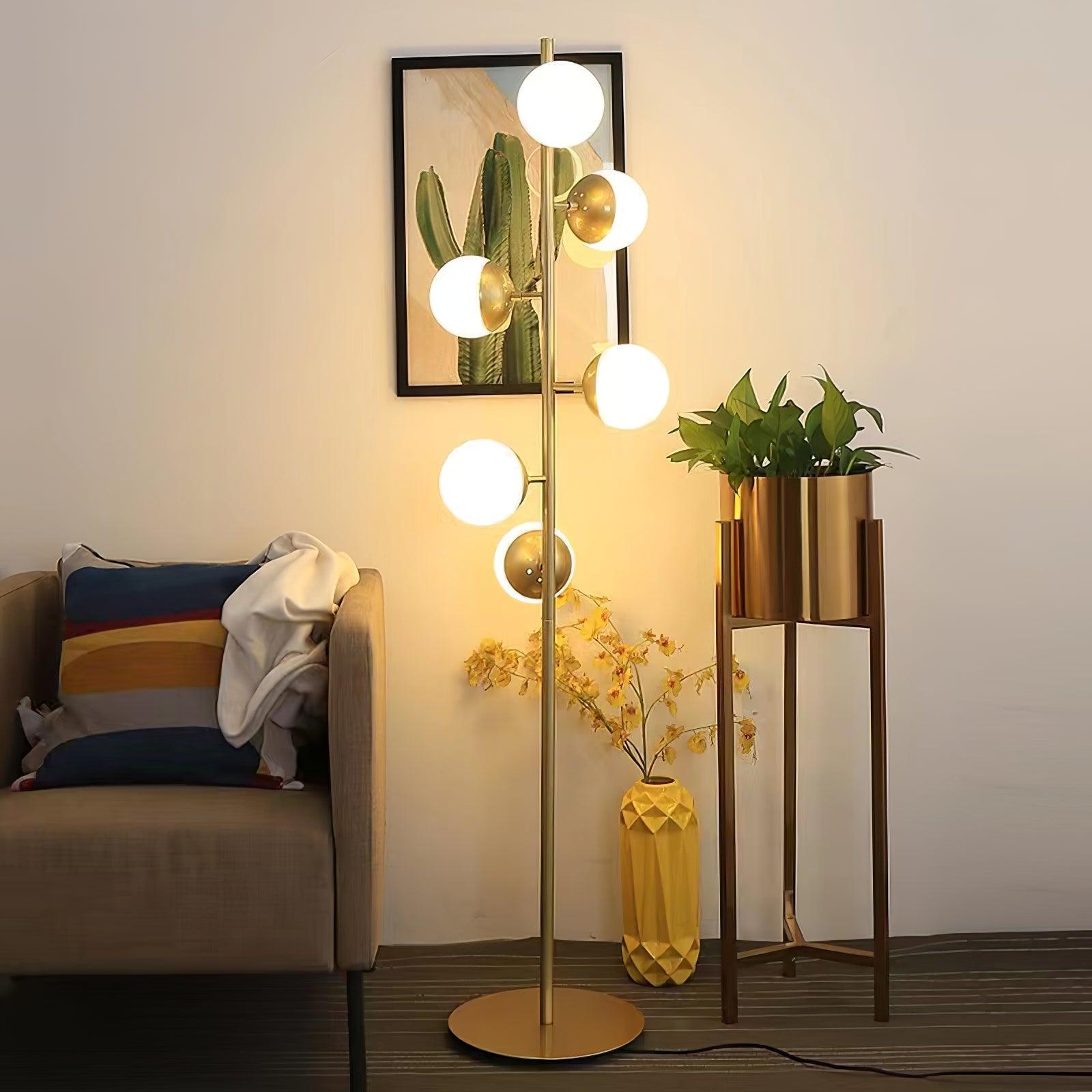LunaraGlow LED Boomlamp - Středověká skleněná koule | Lersk
