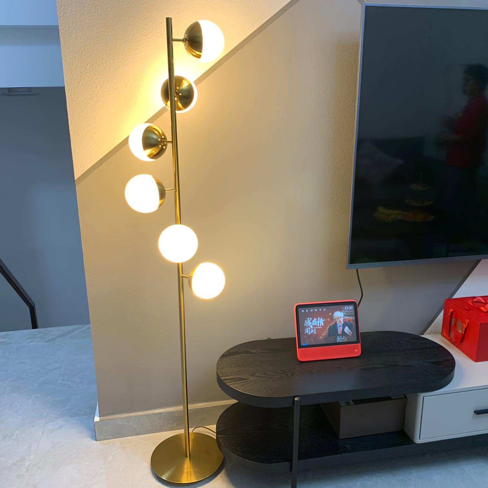 LunaraGlow LED Boomlamp - Středověká skleněná koule | Lersk