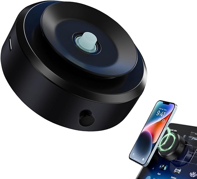 Magnetic Car Phone Holder With Suction Cup Hands Free Secure Mount For Drivers | Lersk