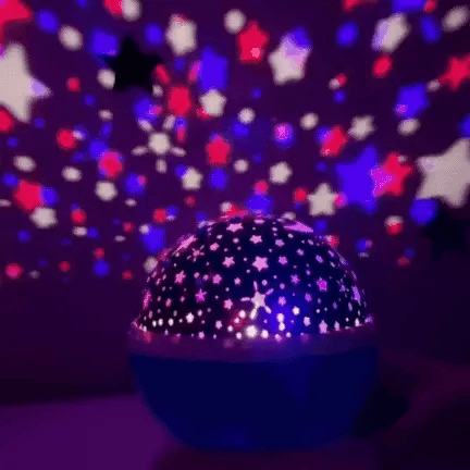 AstraGlow Stjernehimmel Projektor Natlampe til Børneværelse | Lersk