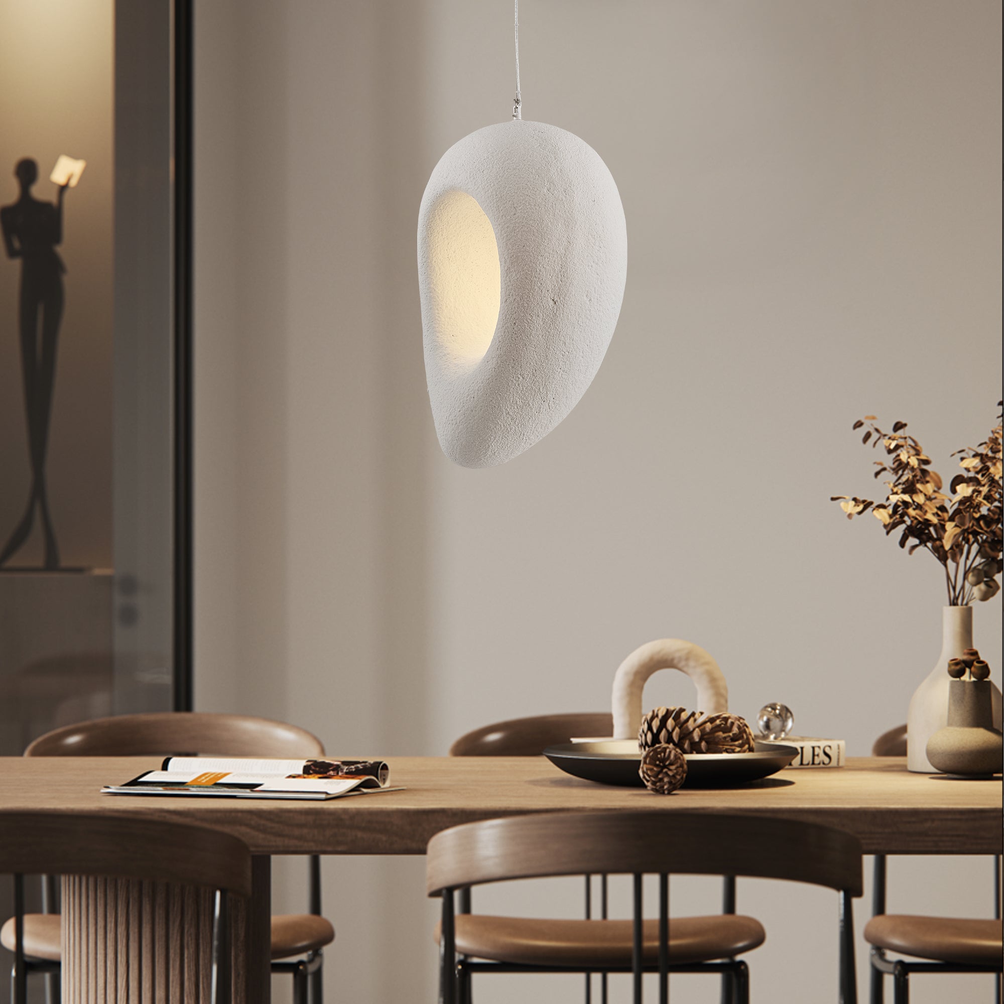 AureliaGlow Elegant Pendant Light for Modern Living Spaces | Lersk