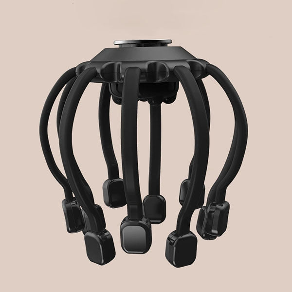 Zentara Hovedmassageapparat med Akupressurknopper og Blid Vibration | Lersk