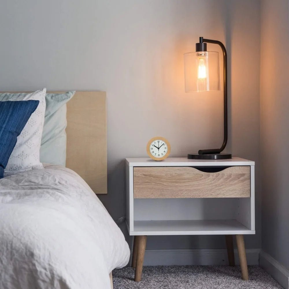 Tranquil Timber Alarm Clock For Peaceful Sleep And Gentle Night Light | Lersk