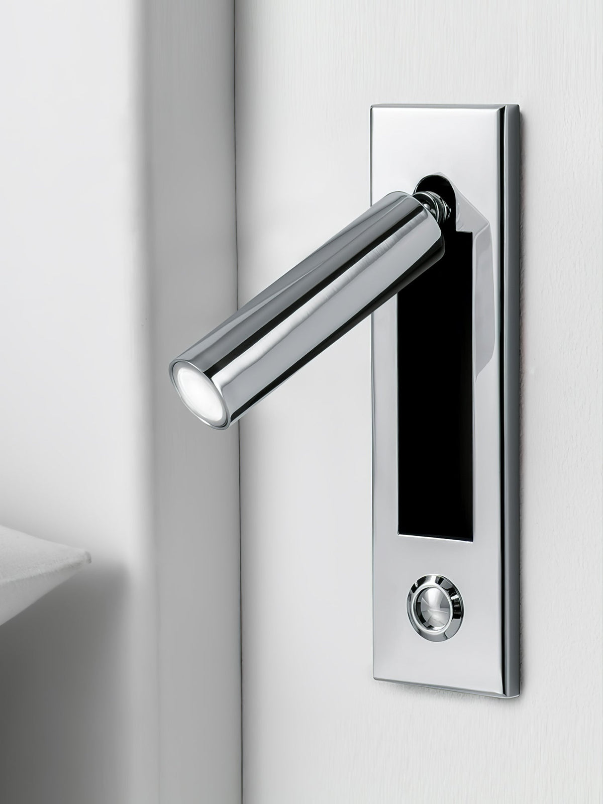 VeraLume Wall-Flush Bedside Sconce With Reading Light