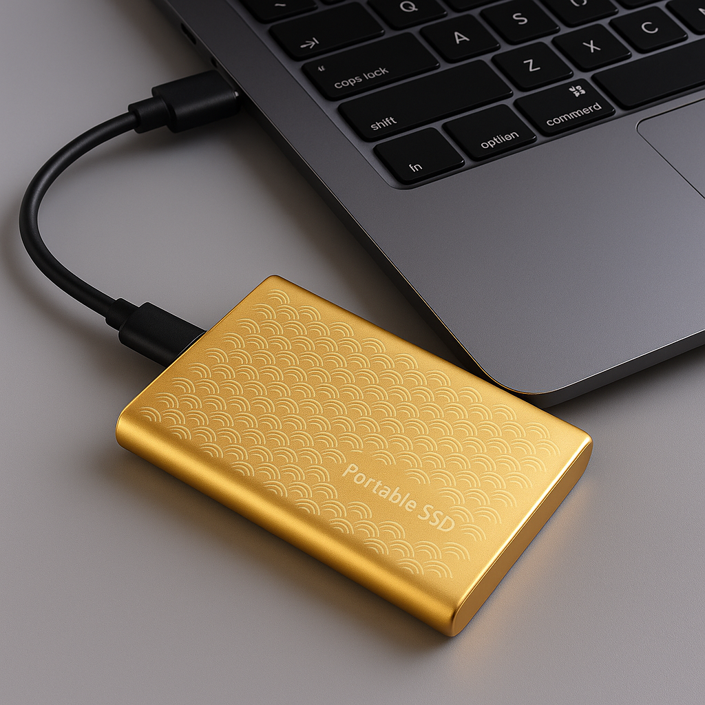 Disco Externo Portátil de Estado Sólido de Alta Velocidade para Armazenamento e Transferência Rápida de Dados | Lersk
