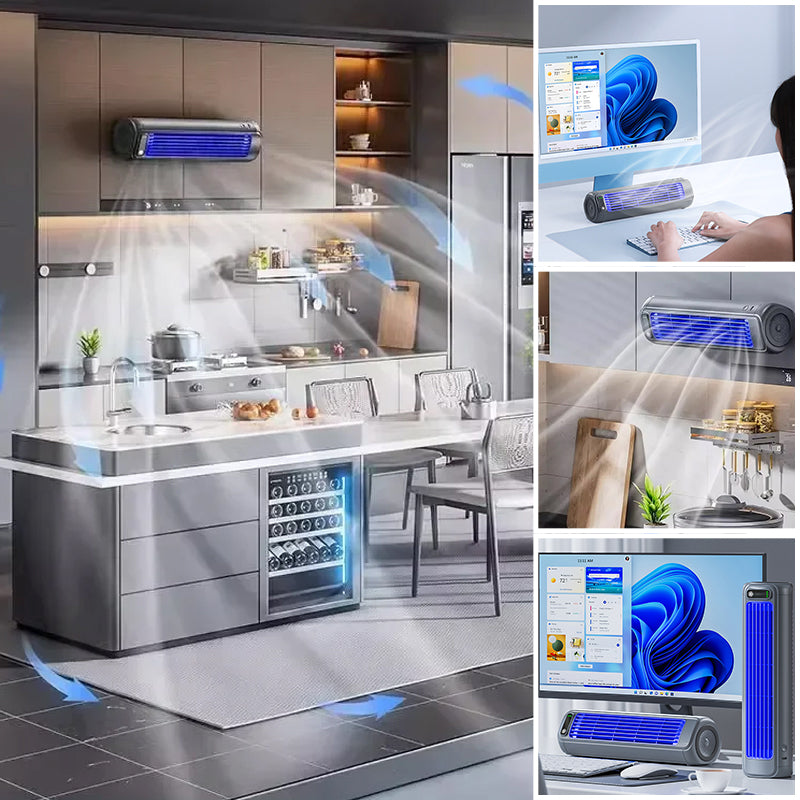 Wall-Mountable Portable AC With Fast Cooling And Long Battery Life | Lersk