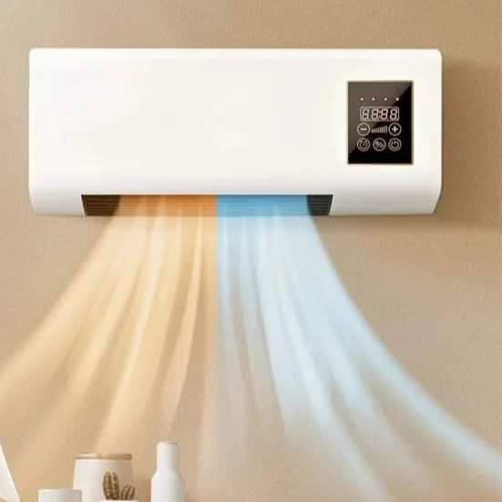 Portable Air Conditioning Unit With Remote Control, Wall-Mount Installation For Hot And Cold Temperatures | Lersk