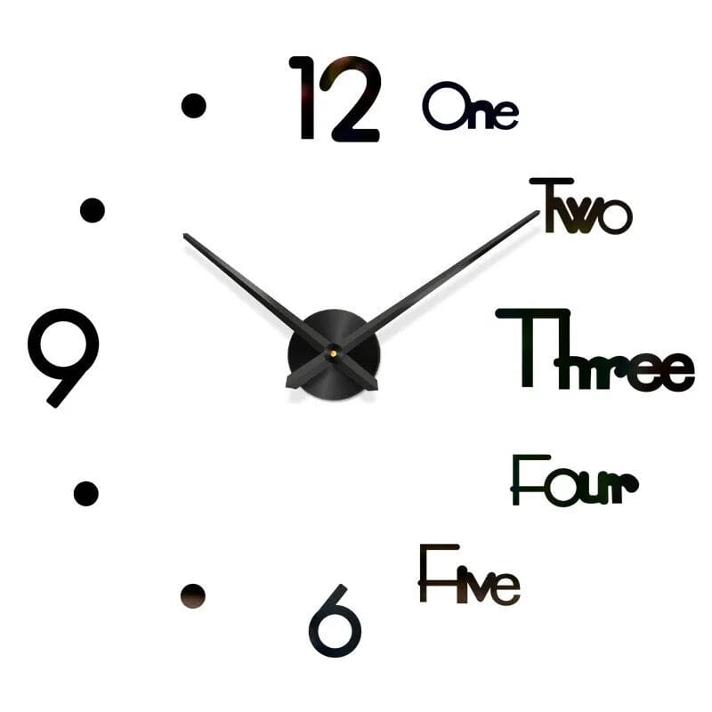 Maren 3D Dotted Decorative Wall Clock | Lersk