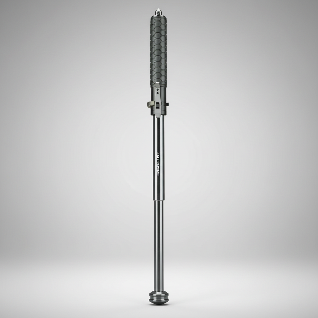 Automatic Hiking Walking Stick Trekking Pole With LED Light For Safety And Everyday Use | Lersk