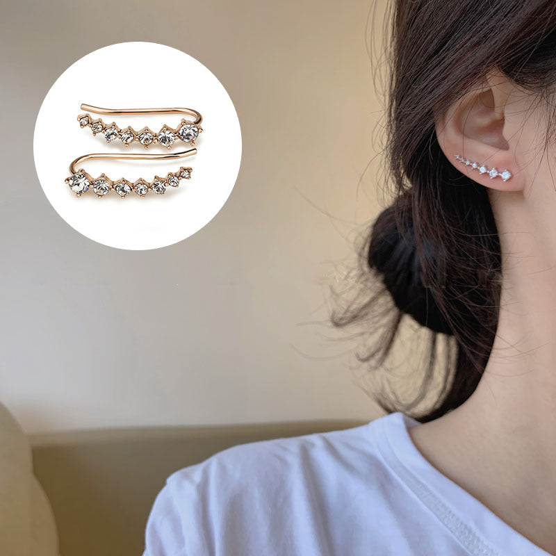 Lunara Seven Star Diamond Earrings | Lersk
