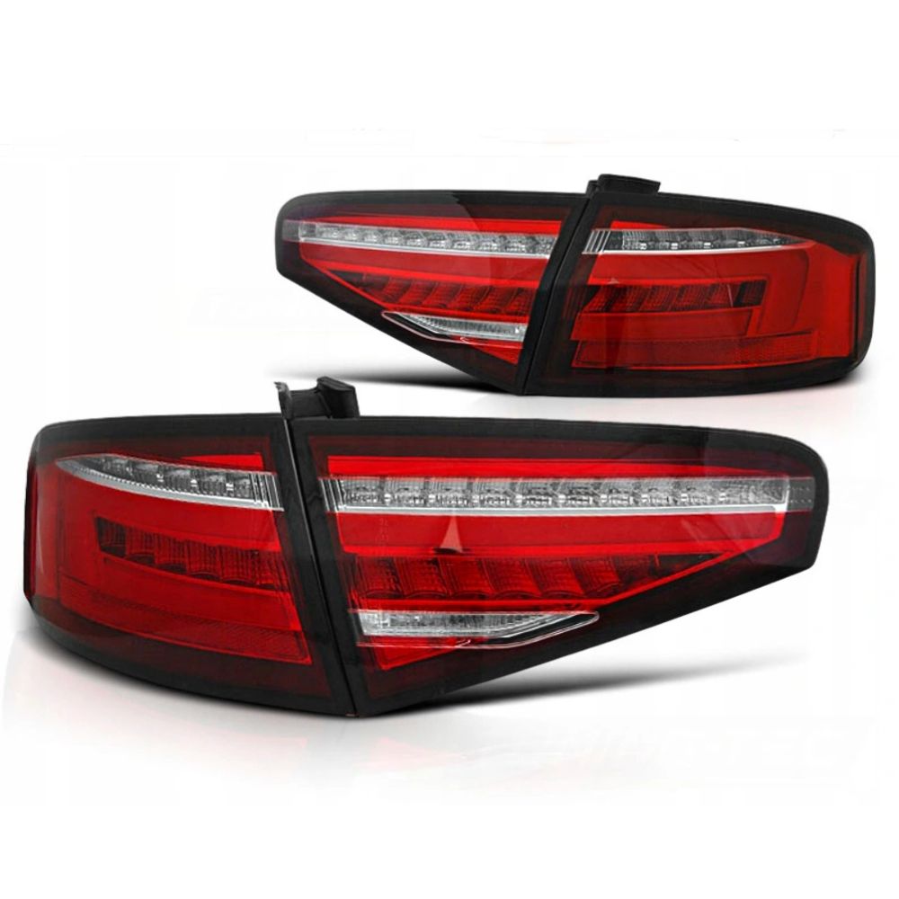 Sequential Red LED Taillights for Audi A4 B8 2012-2015 | Lersk