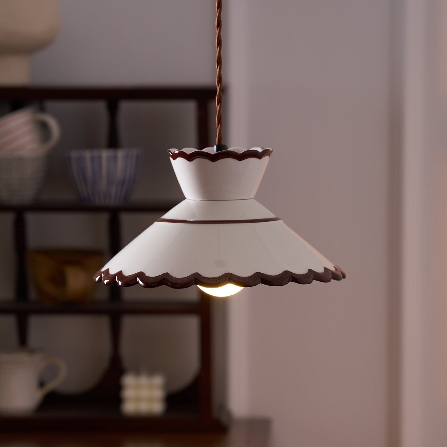 Aurelia Retro Ceramic Pendant Lights for Kitchens and Cafes | Lersk