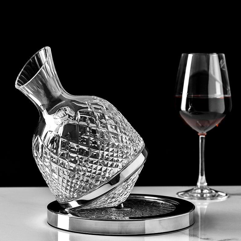 Virello | Otáčecí karafa Top Shelf 360° na víno a lihoviny | Lersk