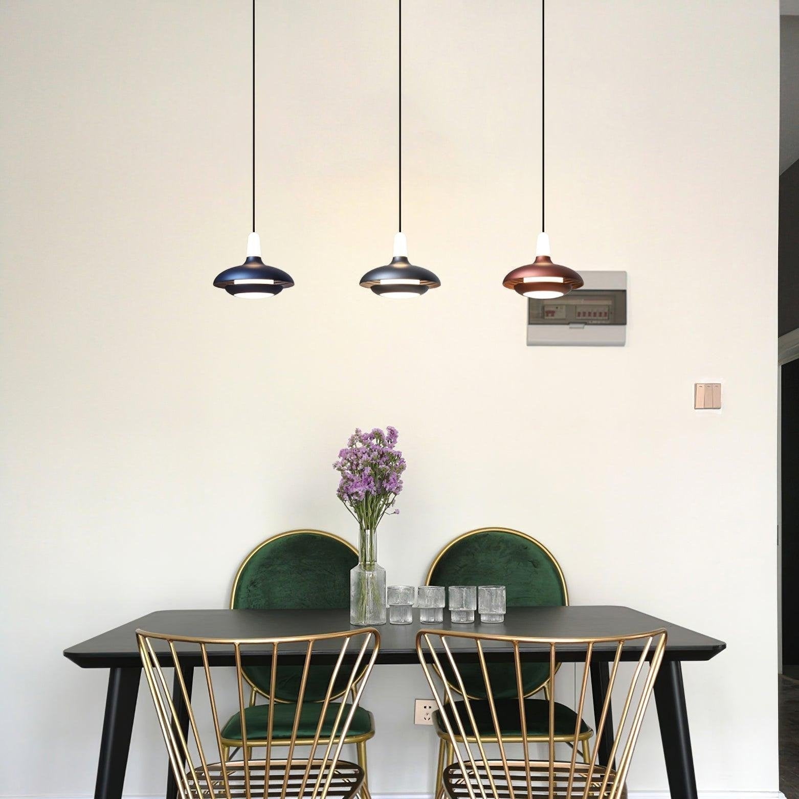SolaraTrio Natural Style Aluminum Pendant Lamp With LED | Lersk