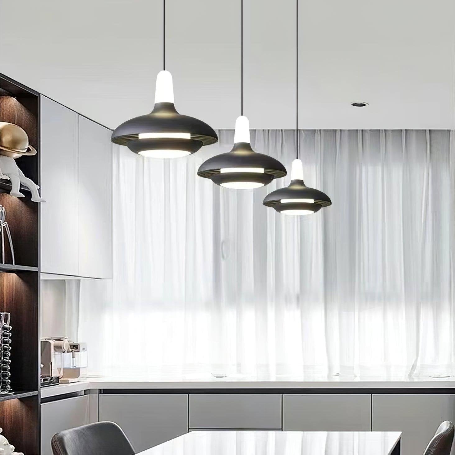 SolaraTrio Natural Style Aluminum Pendant Lamp With LED | Lersk
