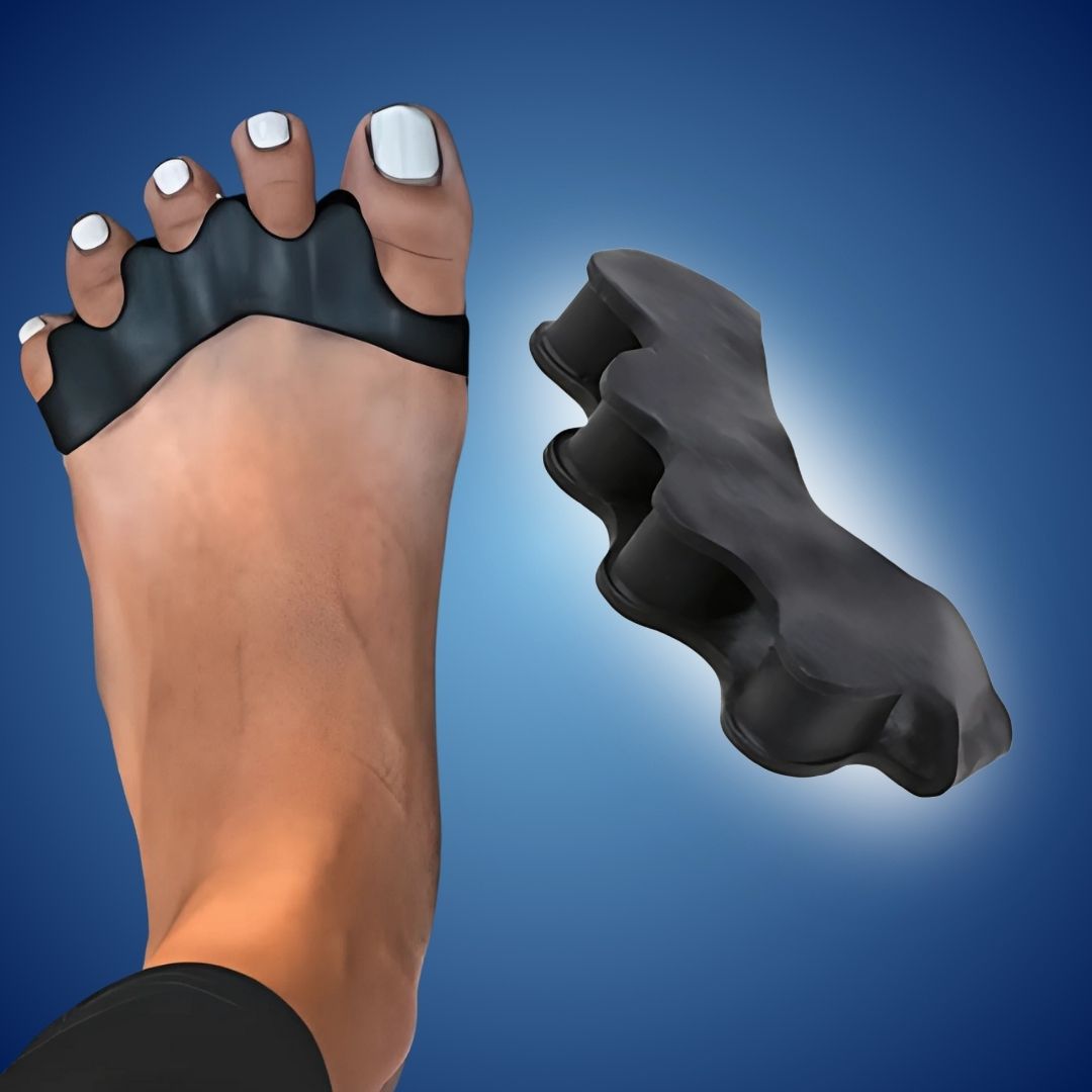 FlexAlign Tåspreder - Tåjustering og Smertelindring ved Hallux Valgus, Overlappende Tæer og Fodkomfort | Lersk
