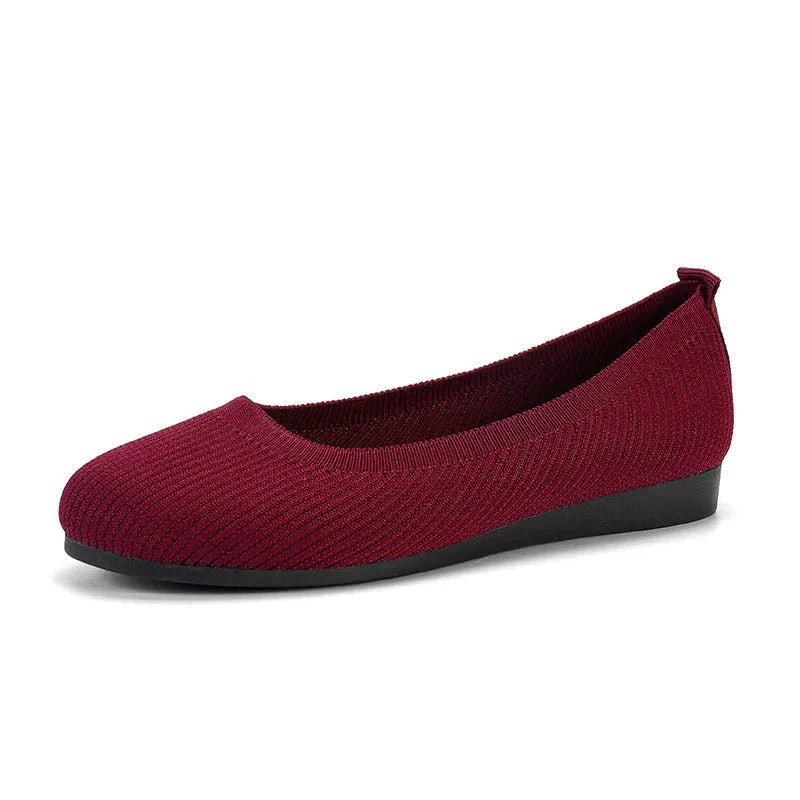 Flexible Ballerina Flats For Women With Soft Fabric And Comfortable Fit | Lersk