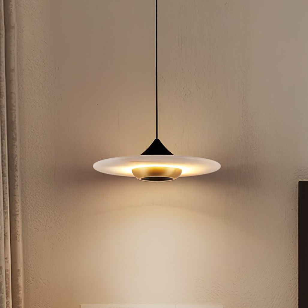 Elara Marble Pendant Light Modern With Integrated LED | Lersk