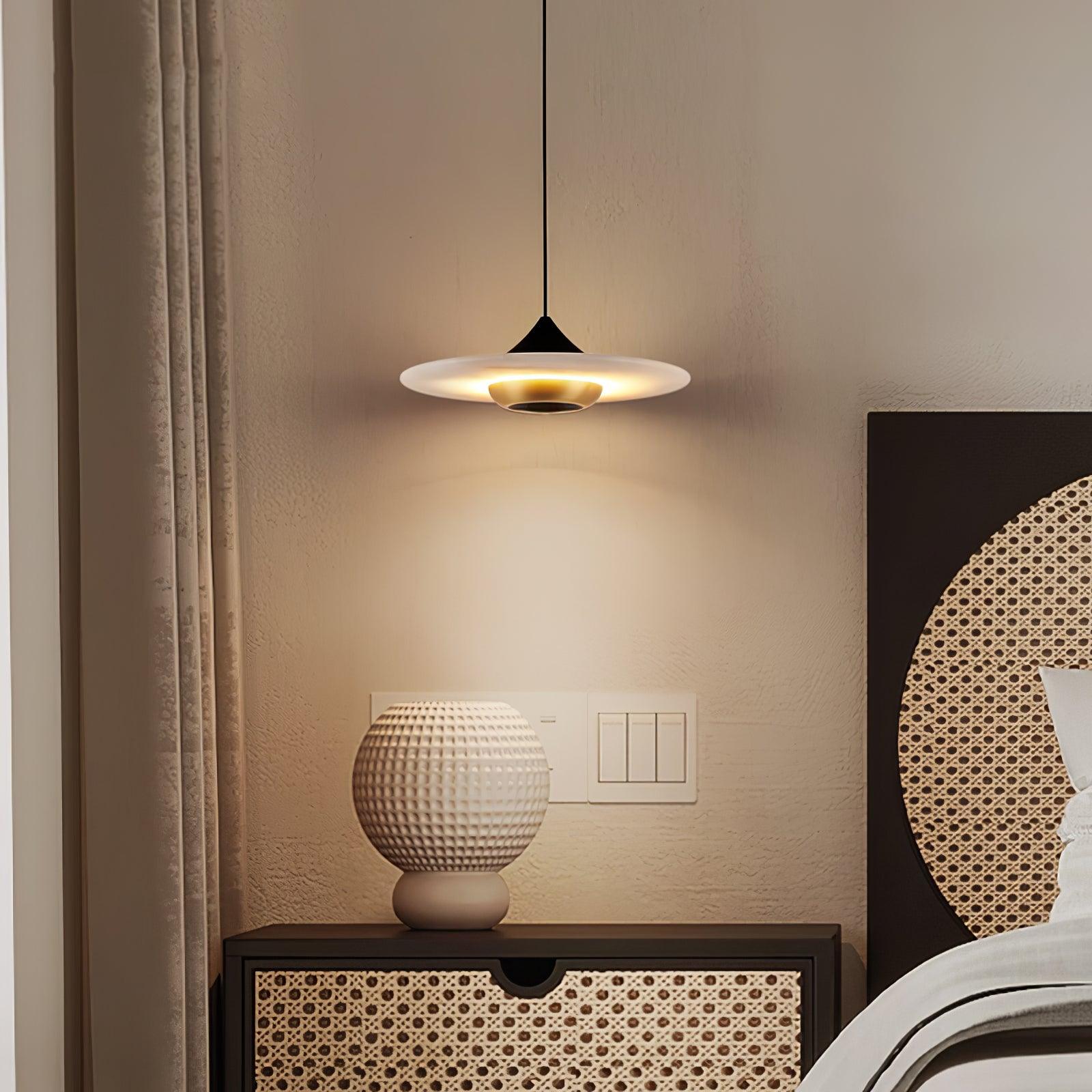 Elara Marble Pendant Light Modern With Integrated LED | Lersk