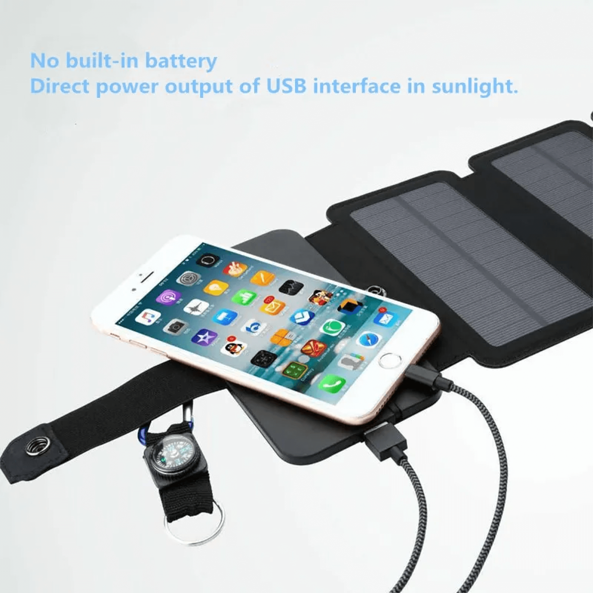 SunPeak Portable Solar Power Bank For Mobile Backup | Lersk
