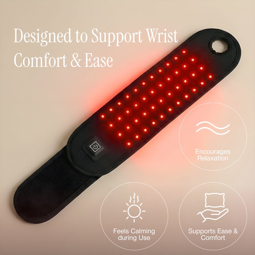 LumiThera Flex Dualwellenlängen-LED-Handgelenkband – 660nm Rot & 850nm Nahinfrarot-System | Lersk