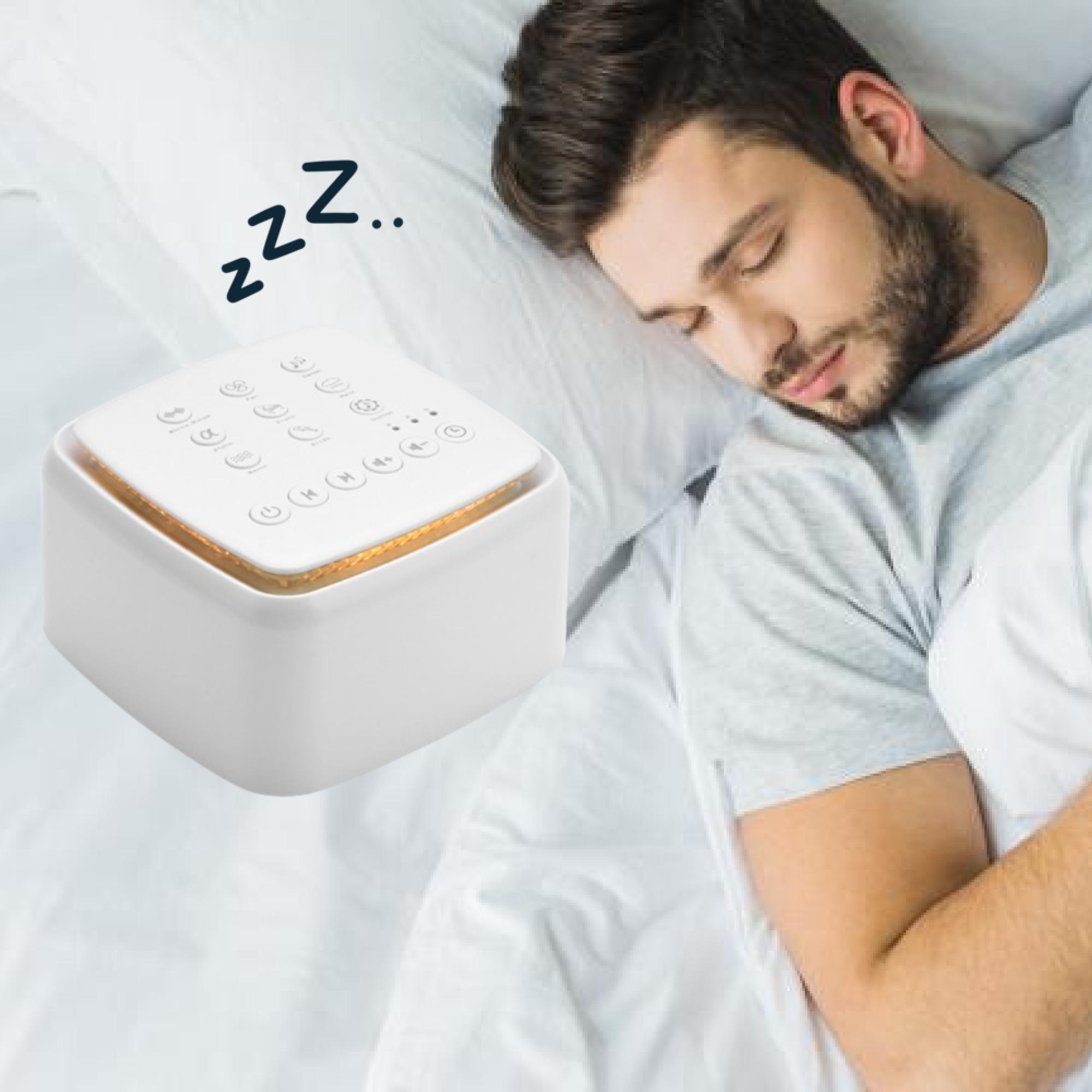 CalmWave Portable White And Green Noise Sleep Machine | Lersk