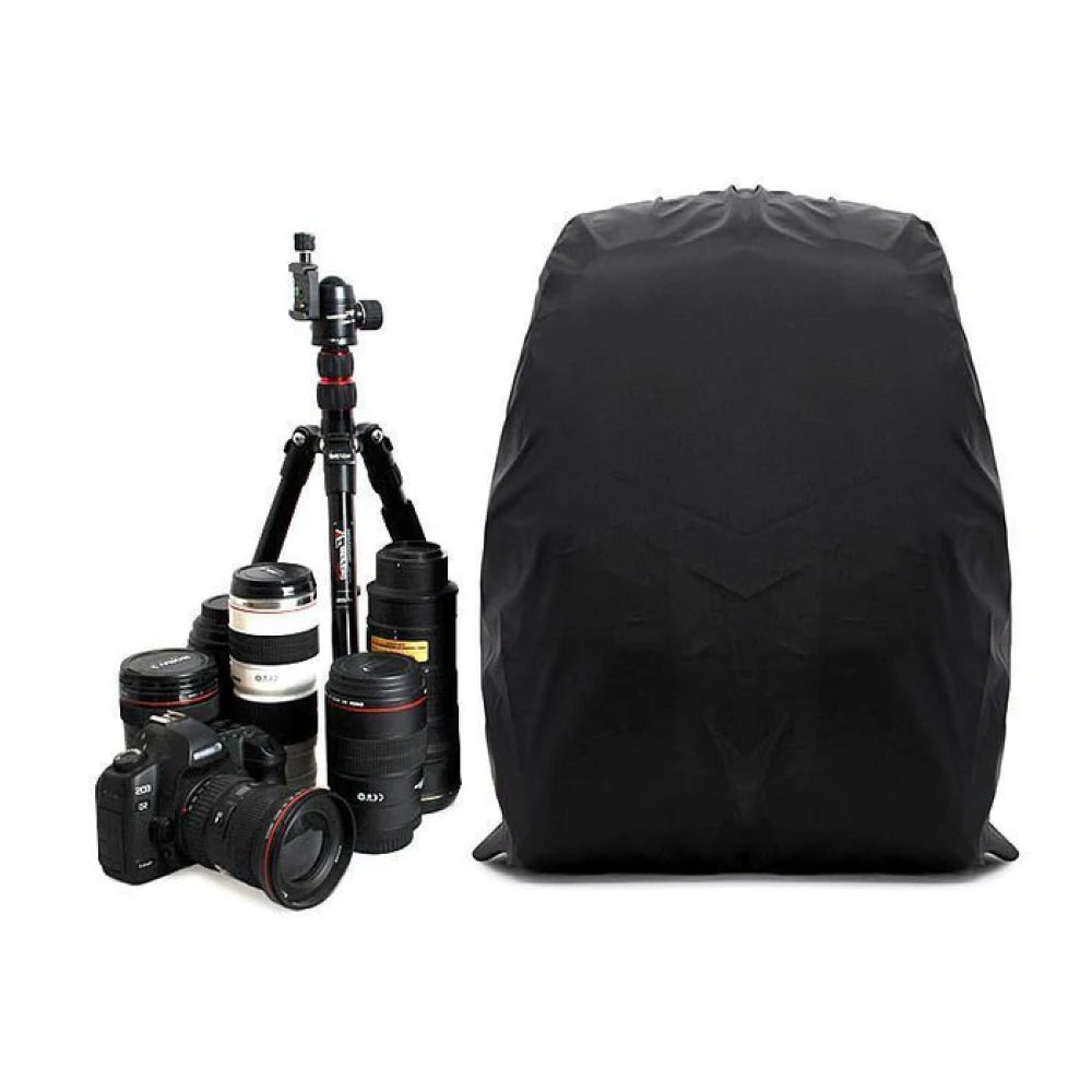 حقيبة ظهر مقاومة للماء للكاميرا الاحترافية، واسعة ومثالية لمعدات DSLR | Lersk