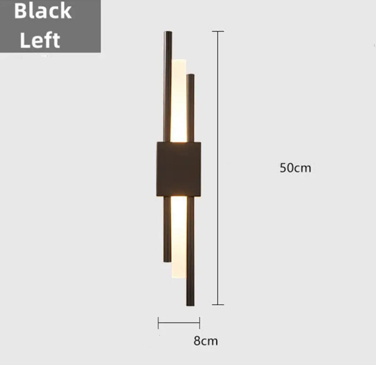 Avelin Schwarze Doppelkopf-Lampe | Lersk