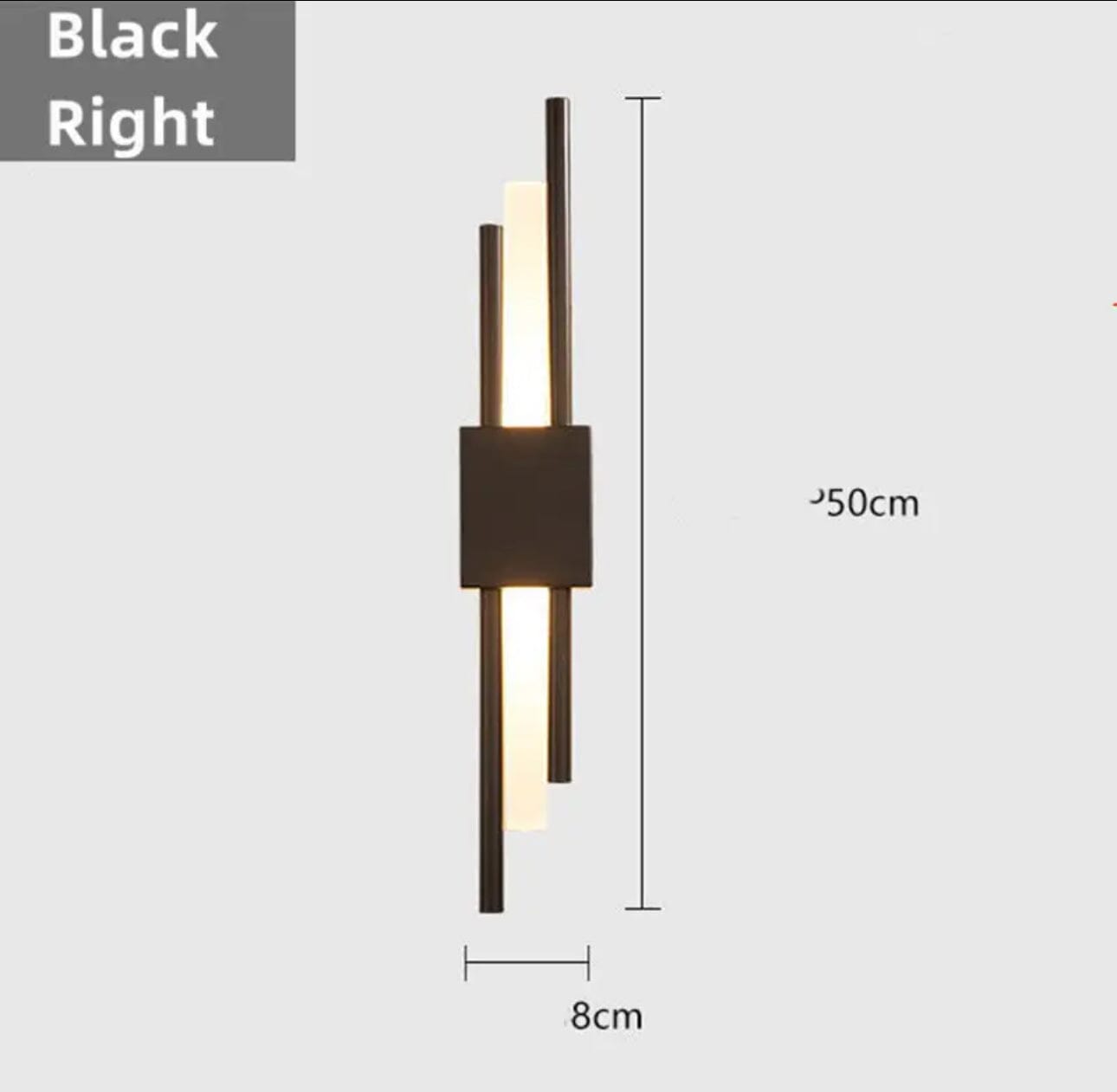 Avelin Schwarze Doppelkopf-Lampe | Lersk
