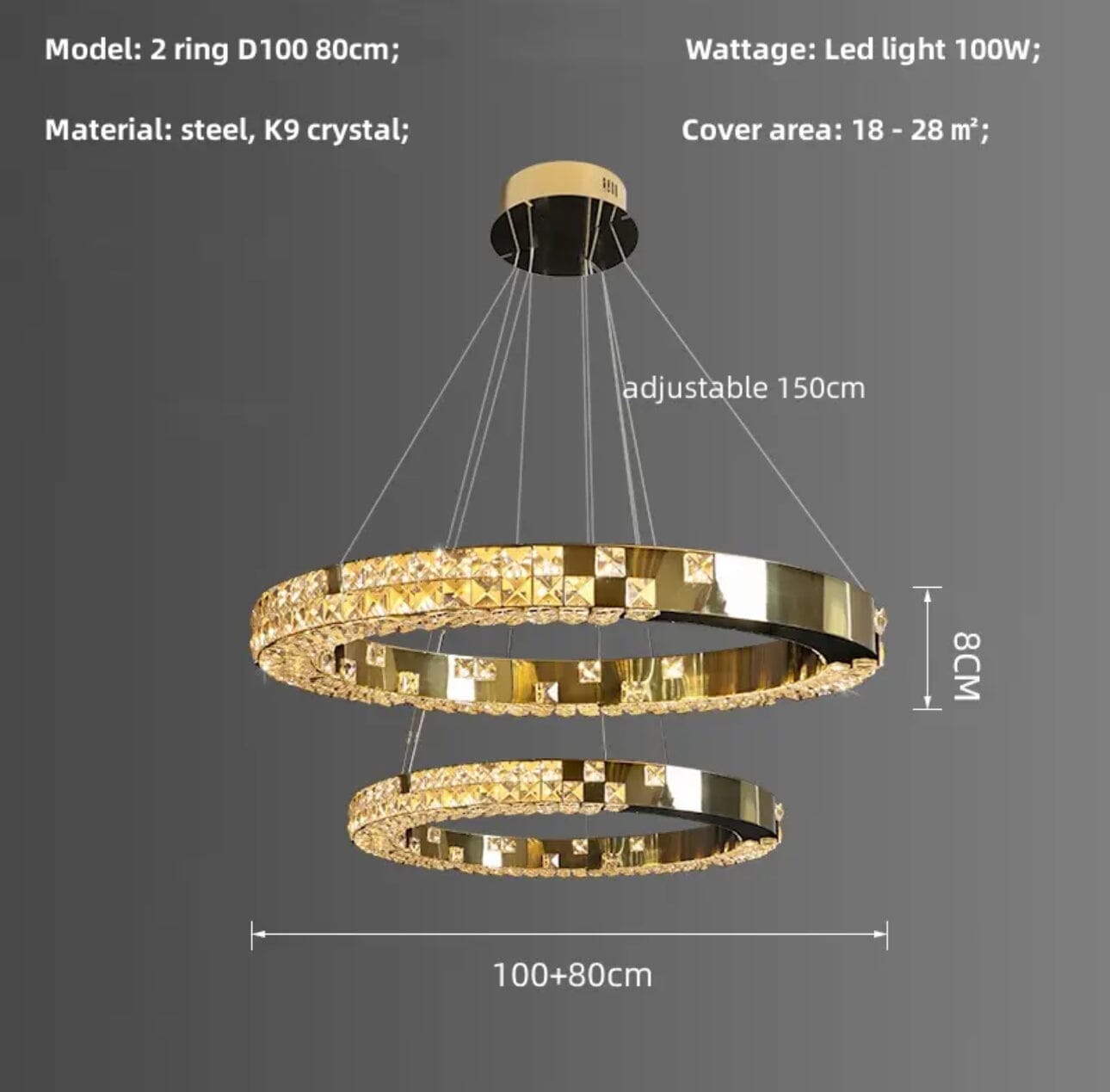 Liora Ring Chandelier | Lersk