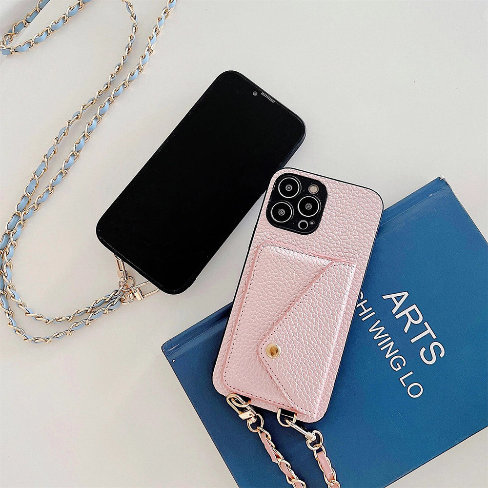 Pouzdro na iPhone Celeste s chytrými přihrádkami na karty pro zaneprázdněné profesionály | Lersk