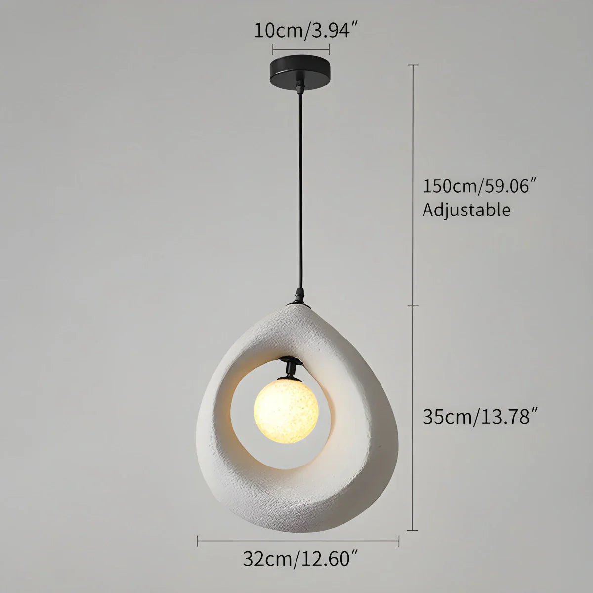 Circular Wabi Sabi Pendant Light Modern Lighting | Lersk