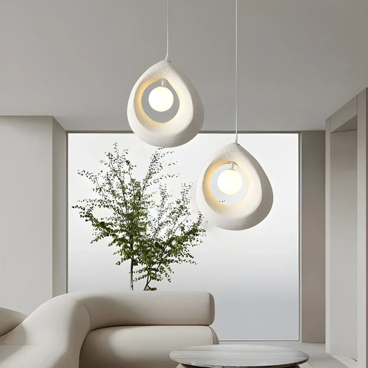Circular Wabi Sabi Pendant Light Modern Lighting | Lersk