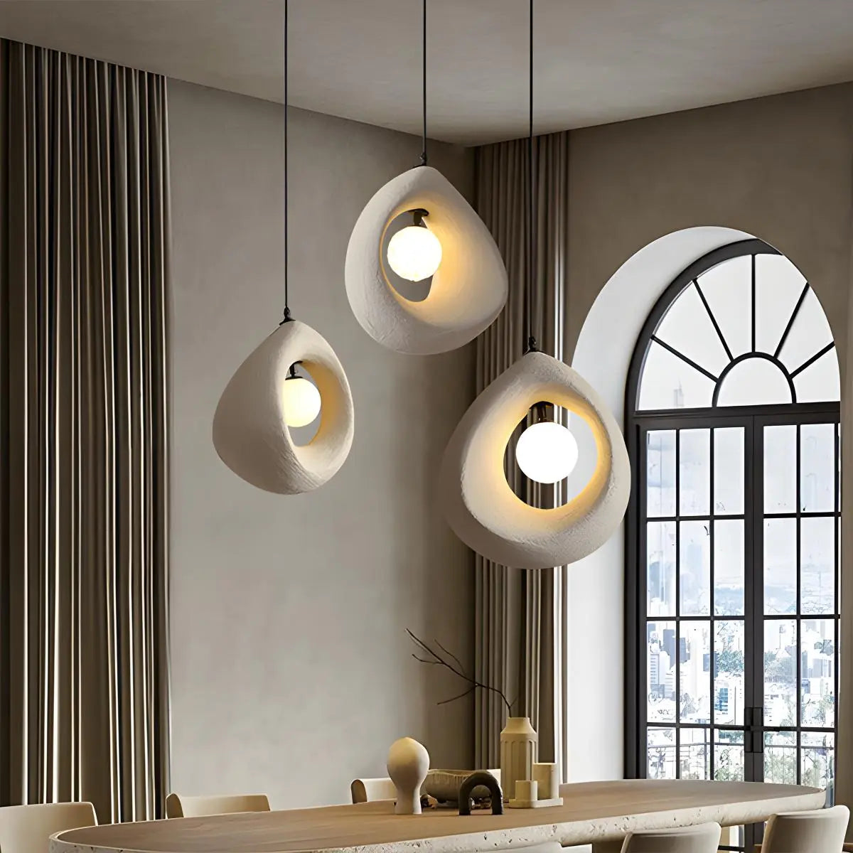 Circular Wabi Sabi Pendant Light Modern Lighting | Lersk
