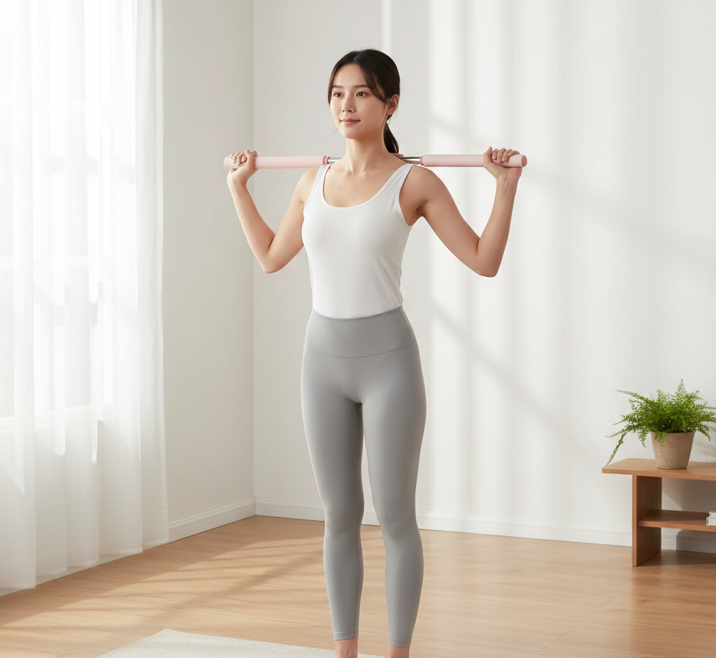 Bastone Professionale per Correzione della Postura e Yoga | Lersk