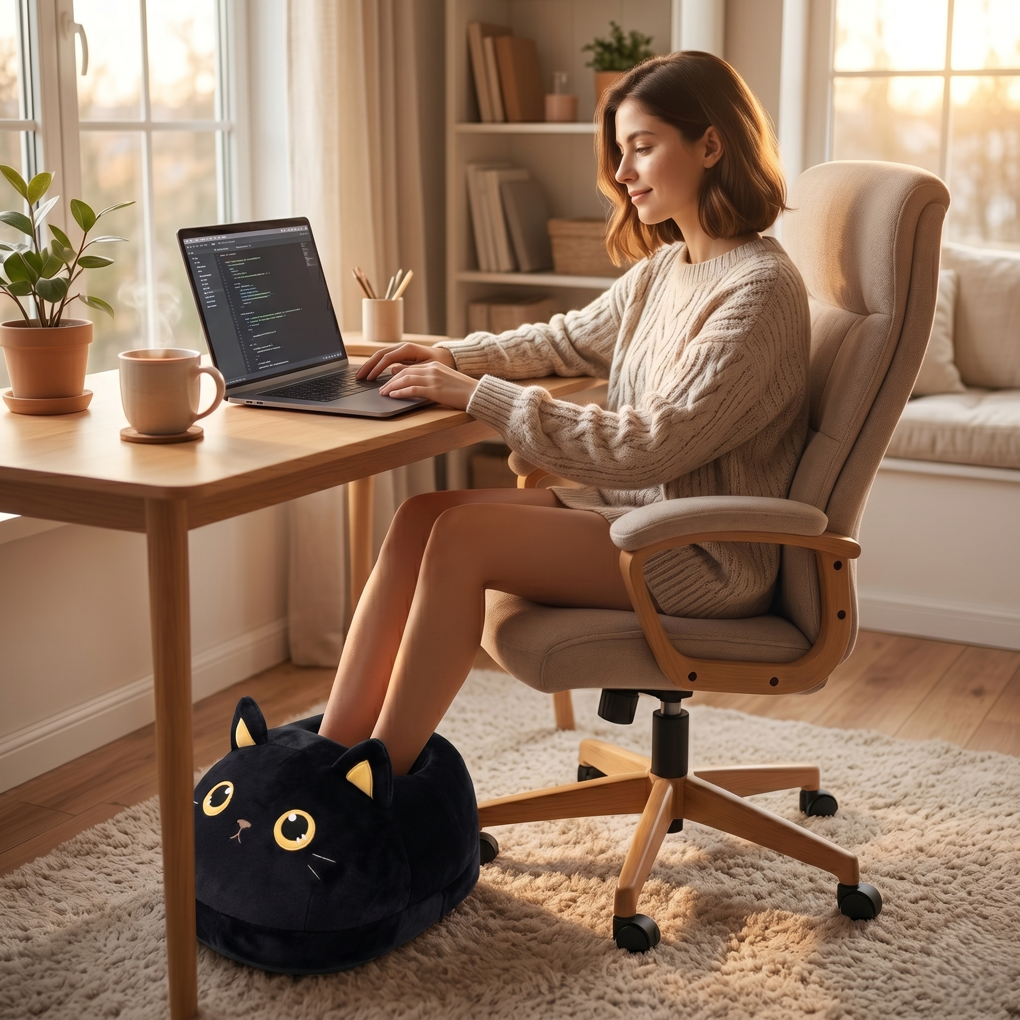 CatPaw Comfort – Heated Foot Warmer & Vibrating Massager | Lersk