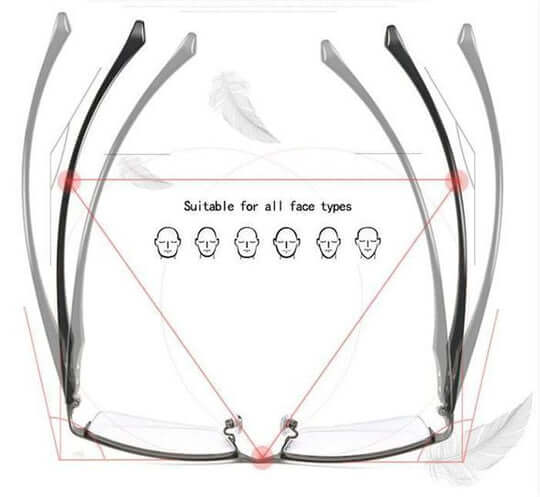 Intelligent Progressive Eyeglasses With German Design, Multifocal Lenses For Near, Intermediate, And Distance | Lersk