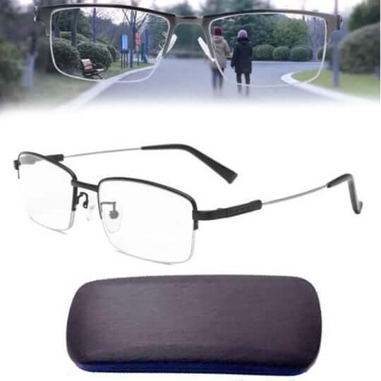 Intelligent Progressive Eyeglasses With German Design, Multifocal Lenses For Near, Intermediate, And Distance | Lersk