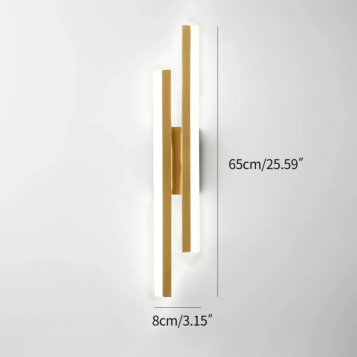 Lámpara de Pared Minimalista en Forma de H Antier Alana | Lersk