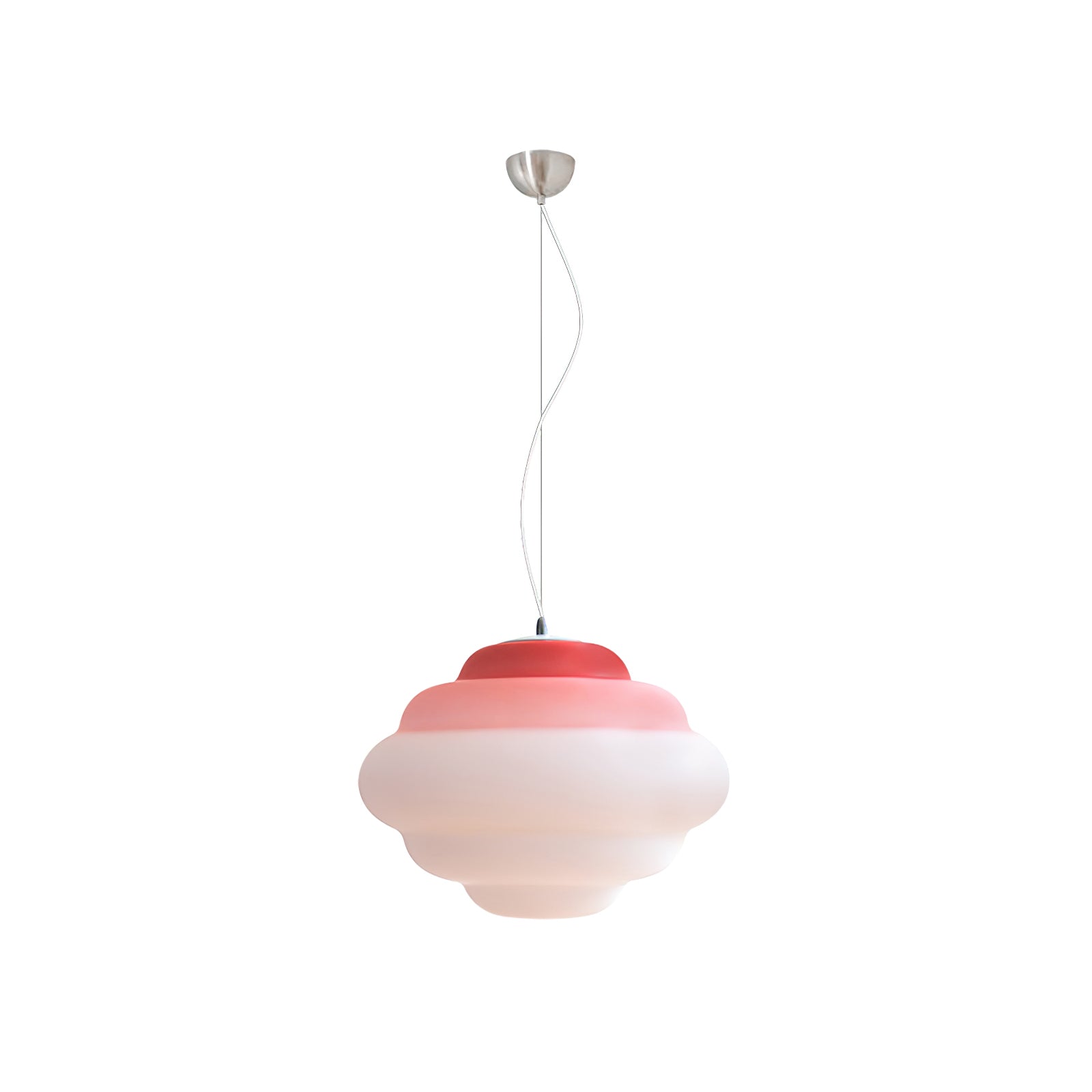 Závěsná lampa AuroraHue Gradient s matným sklem pro atmosféru | Lersk