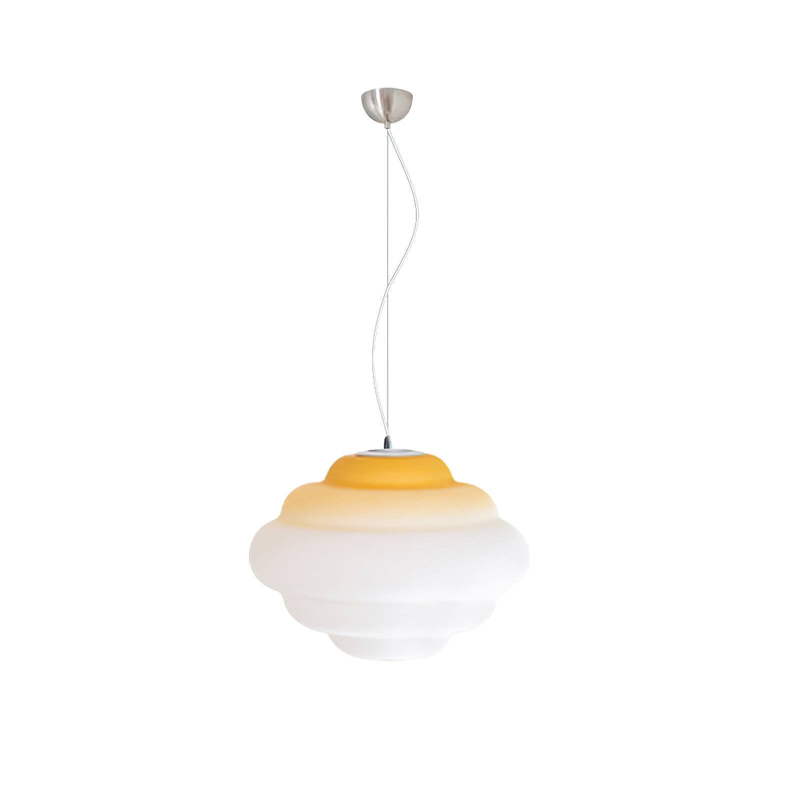 Závěsná lampa AuroraHue Gradient s matným sklem pro atmosféru | Lersk