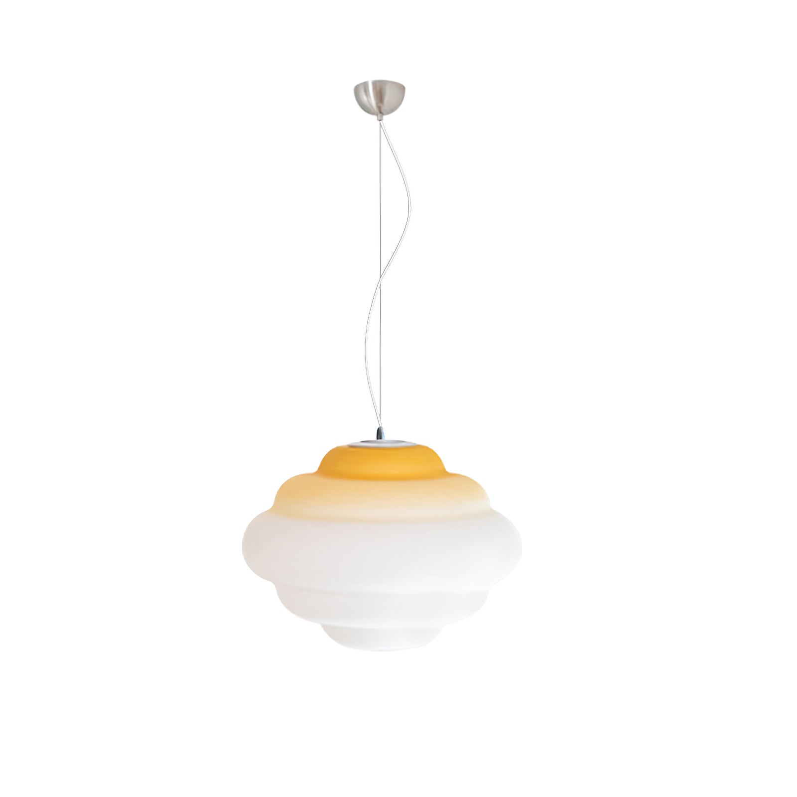 Závěsná lampa AuroraHue Gradient s matným sklem pro atmosféru | Lersk