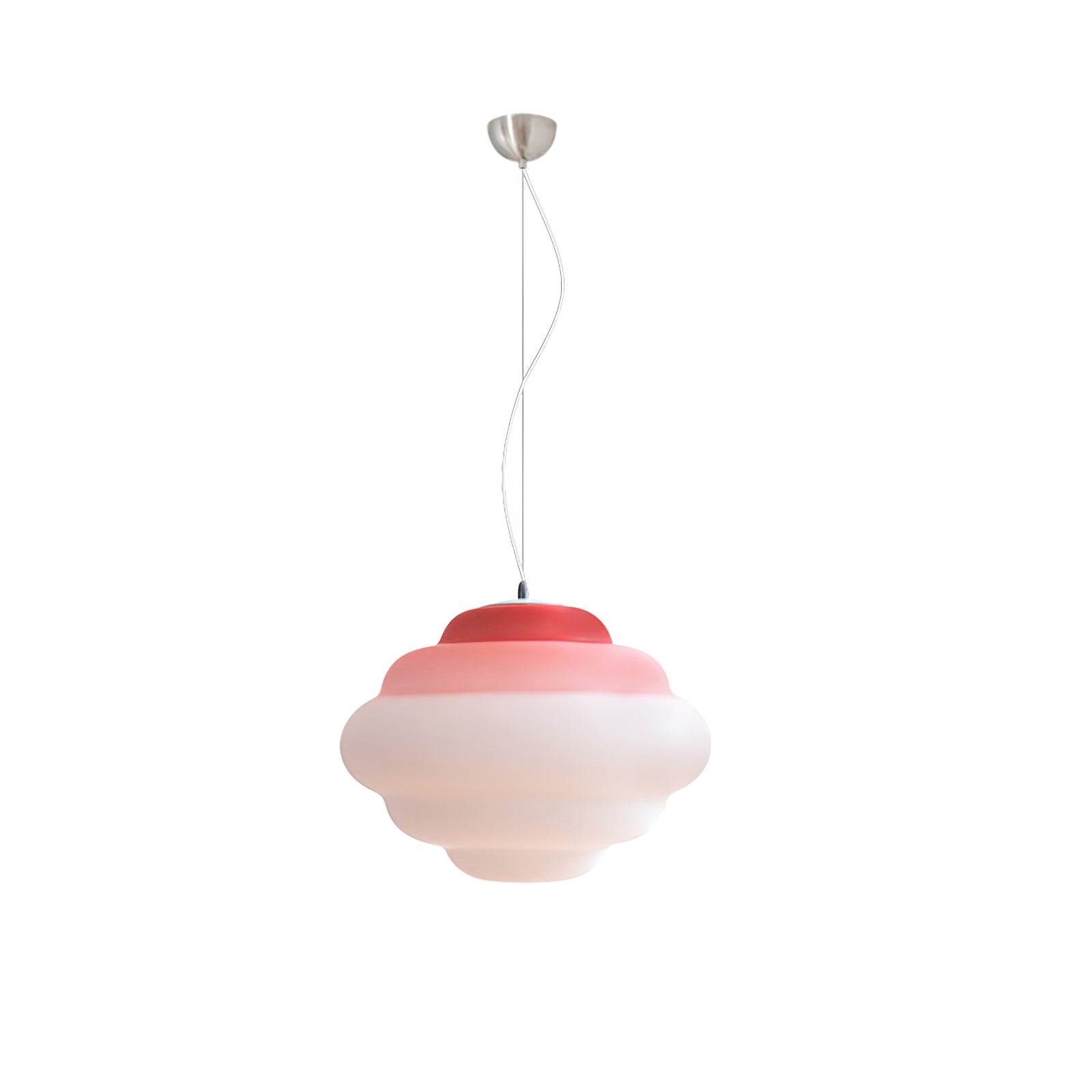 Závěsná lampa AuroraHue Gradient s matným sklem pro atmosféru | Lersk