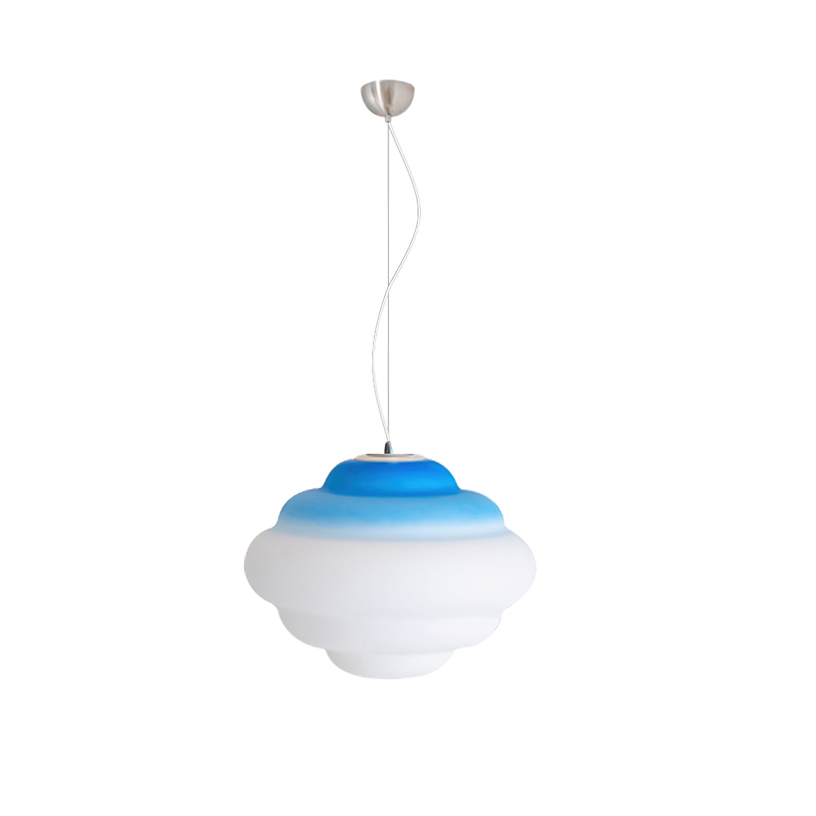 Závěsná lampa AuroraHue Gradient s matným sklem pro atmosféru | Lersk