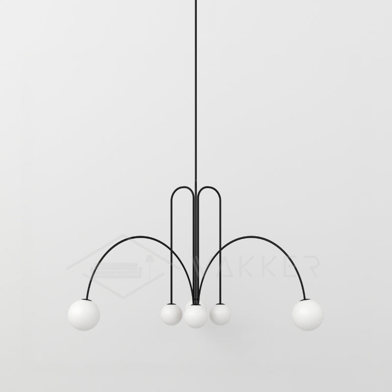 Nova Crest Pendant Light With Dramatic Hanging Design For Dining Rooms Entrances | Lersk