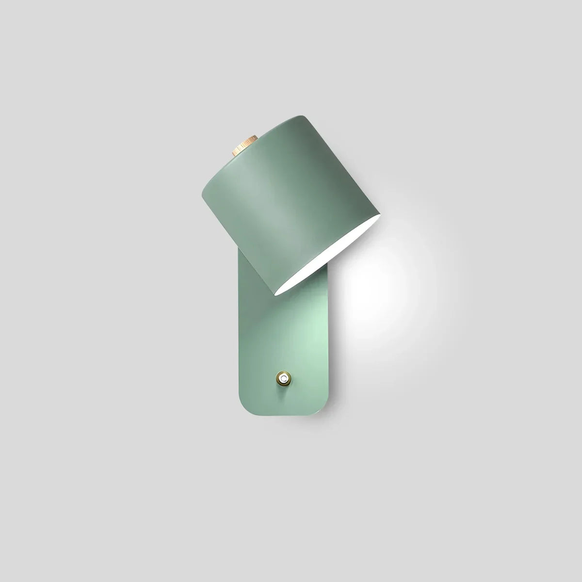 Lámpara de pared cilíndrica giratoria | Lersk